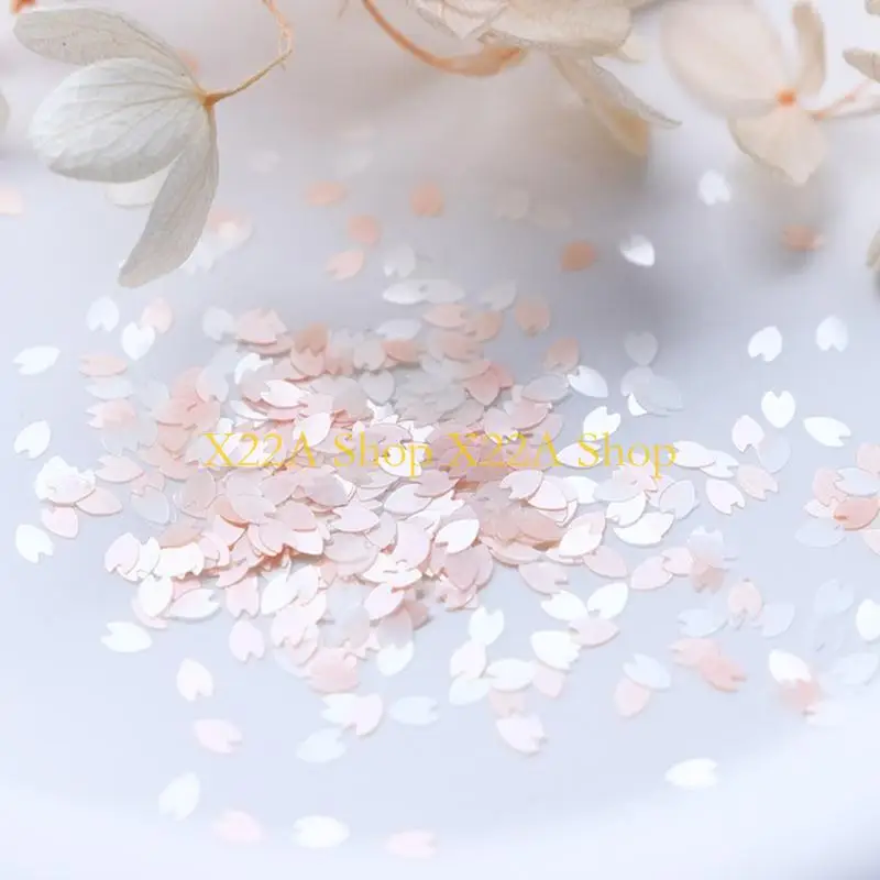 Unique Tiny Flower Glitter Flakes For DIY Manicure Design Spring Accessories
