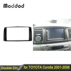 Double Din Fascia for TOYOTA Corolla Headunit Radio CD DVD Stereo Panel Dash Mount Install Trim Kit Frame