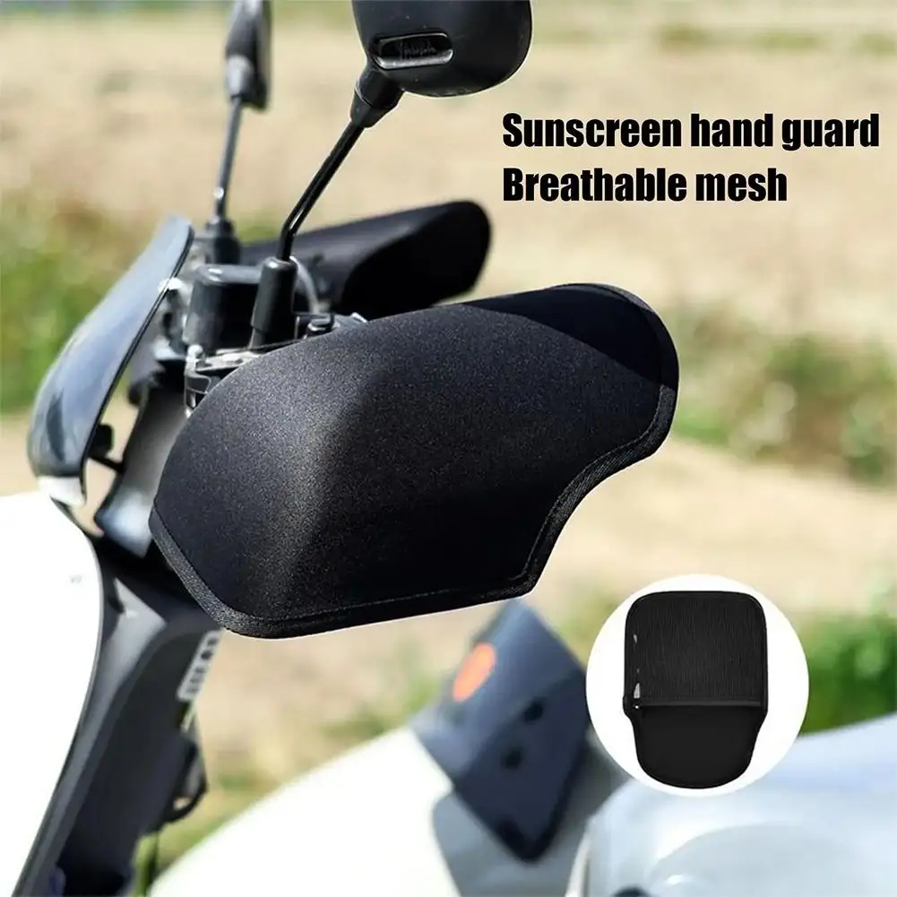 

Motorcycle Handlebar Sun Visor Gloves Summer Sun Protection Electric Waterproof Bike Grip Cover Gloves Handle T8Z5