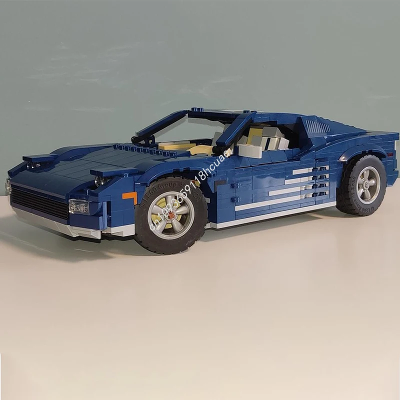 

1030 шт. MOC Ferraries Testarossa, строительные блоки, рождественский праздник, набор задач, строительная модель, подарок, сделай сам, подарок