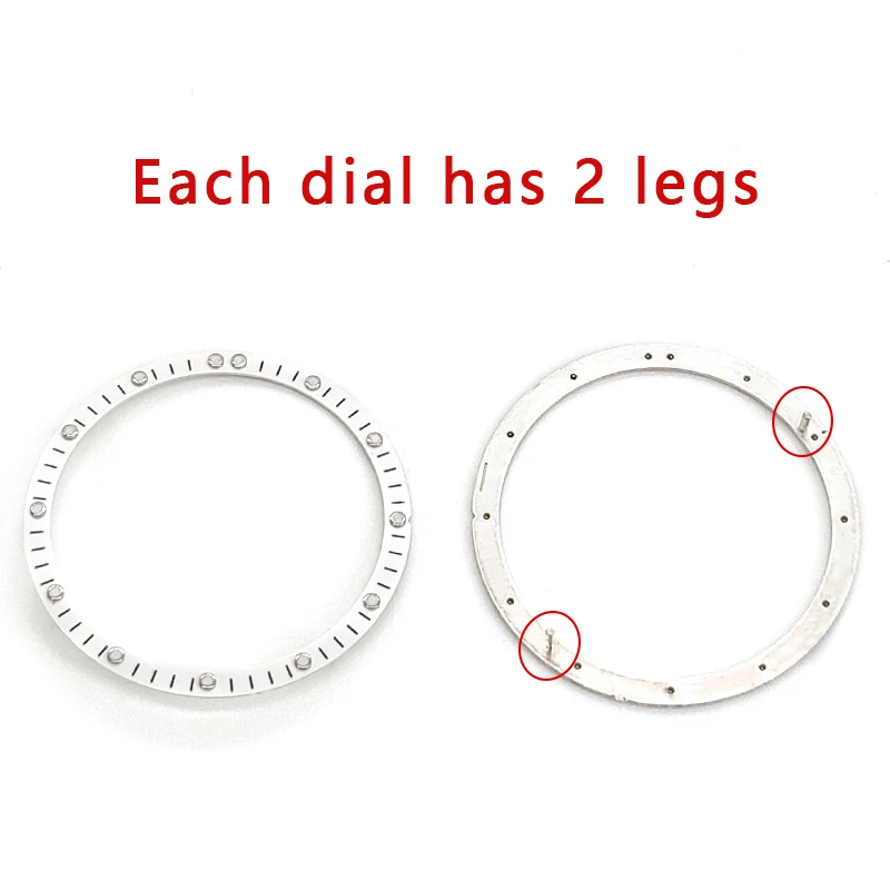 Зеленый светящийся полый циферблат 28,5 мм для NH70 NH72, Часовые аксессуары, запчасти