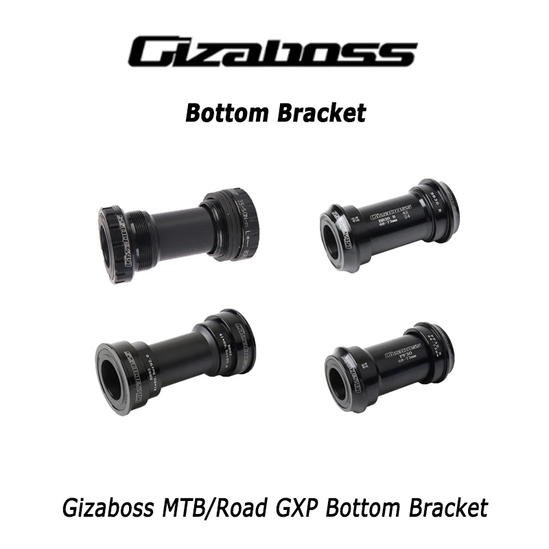 GIZABOSS MTB Road Bike Bottom Bracket 68/73 Crankset BB52 MT800 GXP 24/22 BSA For SRAM 68/73 Shimano GXP Central Movement