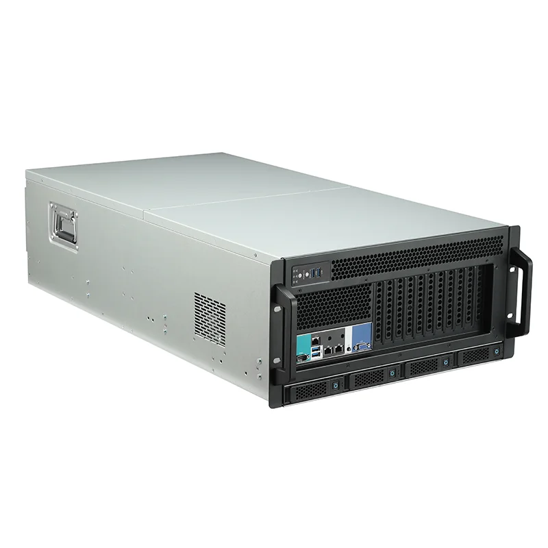 5U GPU Server Computing Chassis  10 Cards GPU Industrial Computer Chassis IPC Rack Computer Server Chassis