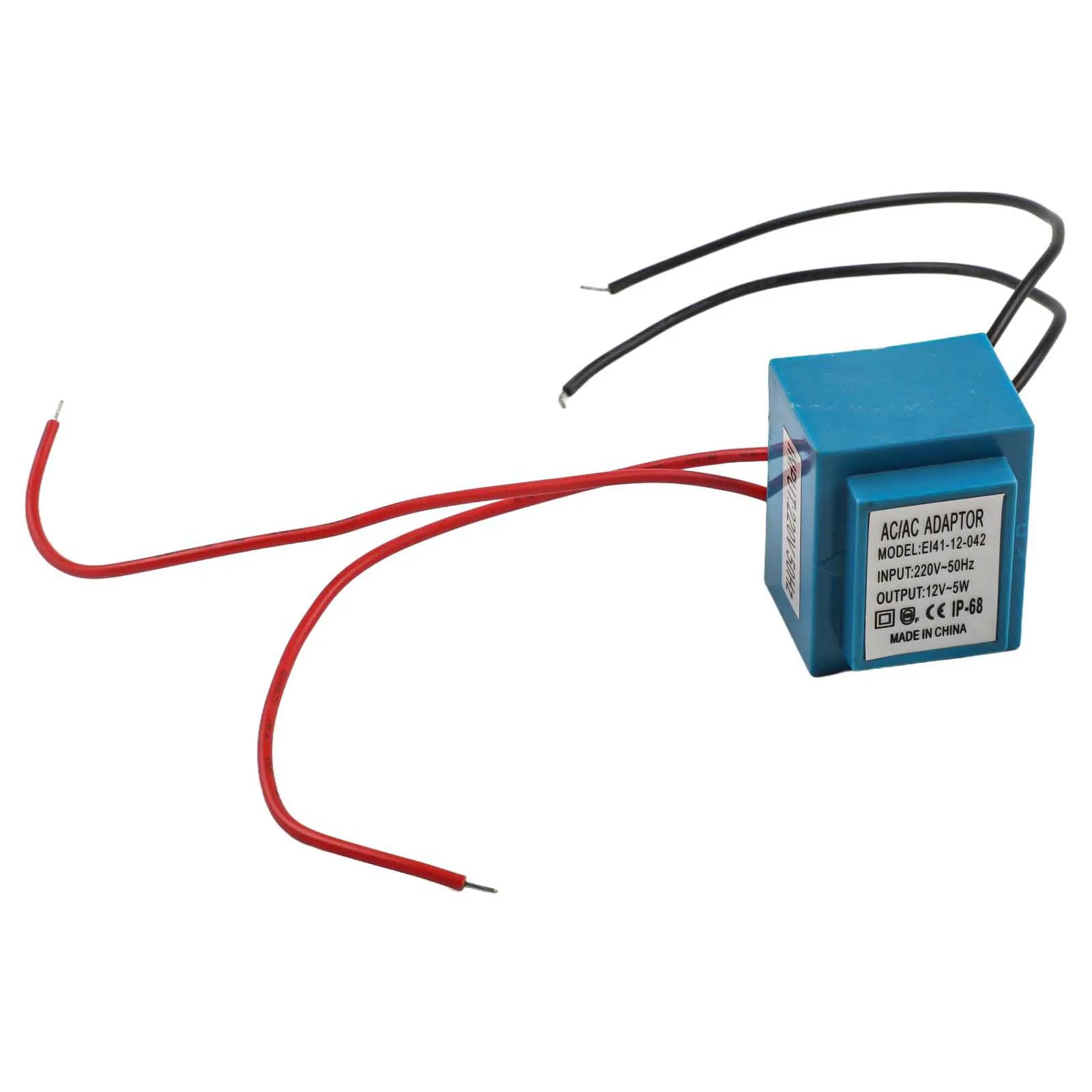 81*50*63mm for Outdoor Transformer 5W Waterproof Power Adapter IP68 LED Driver Waterproof Transformer Fully Molded