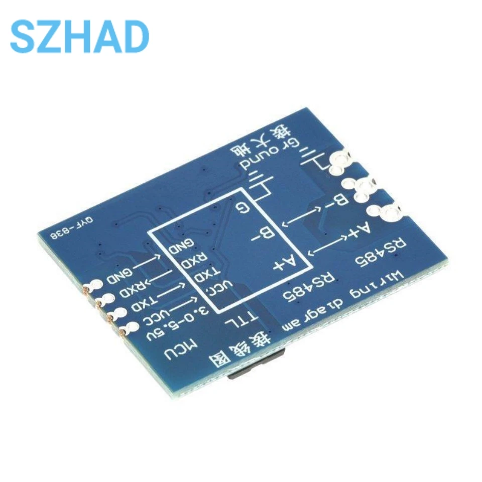 3.3V 5V TTL UART To RS485 Isolated Interface Converter Module Single-chip Serial Port UART Industrial