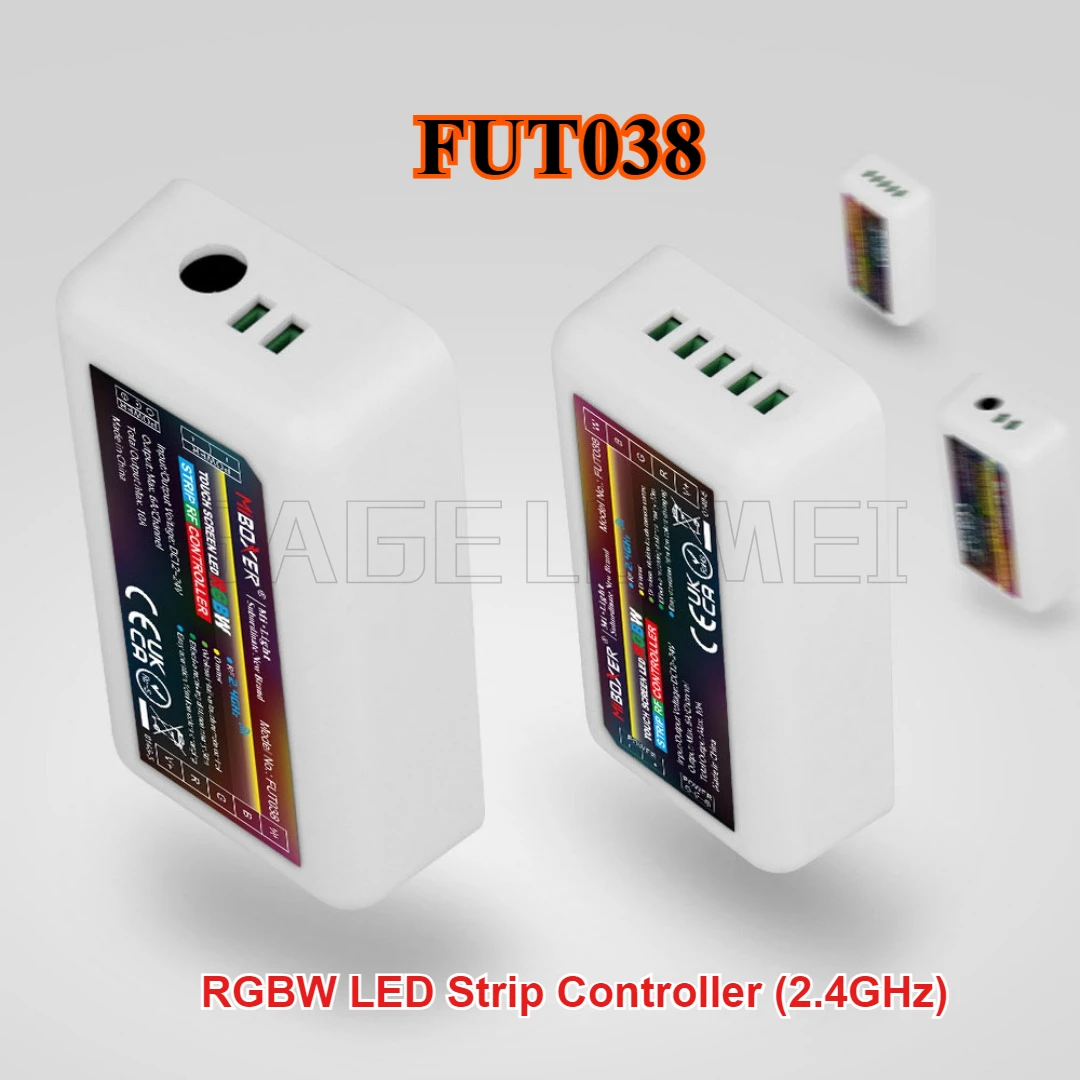 MiBoxer FUT036 FUT038 FUT039 FUT096 WL5 WL-Box1 RF 2.4G LED strip remote controller dimmer CCT RGB RGBW RGBCCT MiBOXER Mi Light