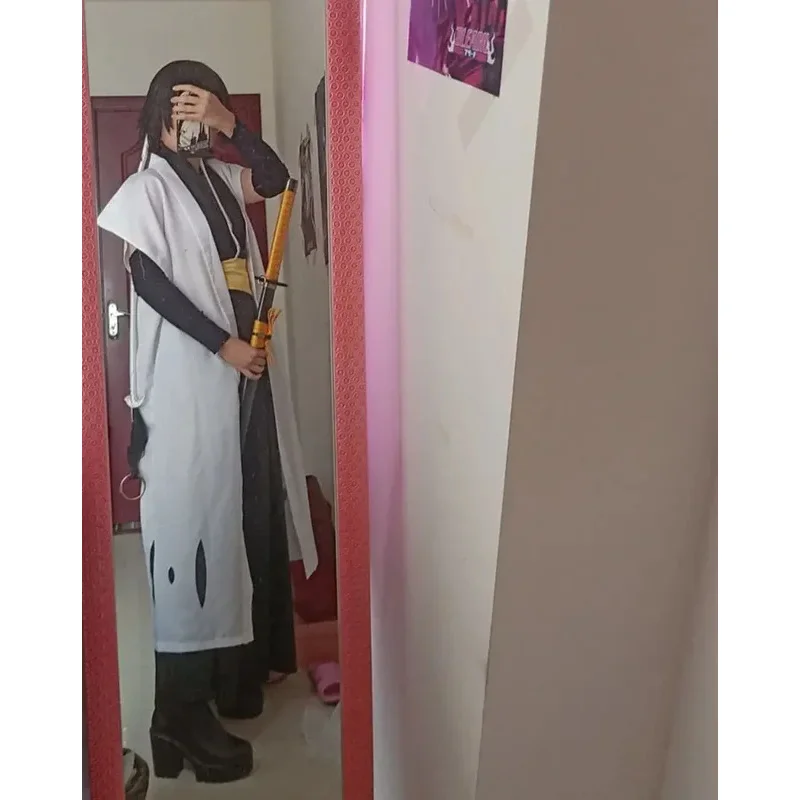 Anime Bleach Cosplay Katana Espada De Madeira, Arma Tousen Kaname, Espada Samurai Japonesa, Show De Festa De Fantasia, Engraçado, 100cm