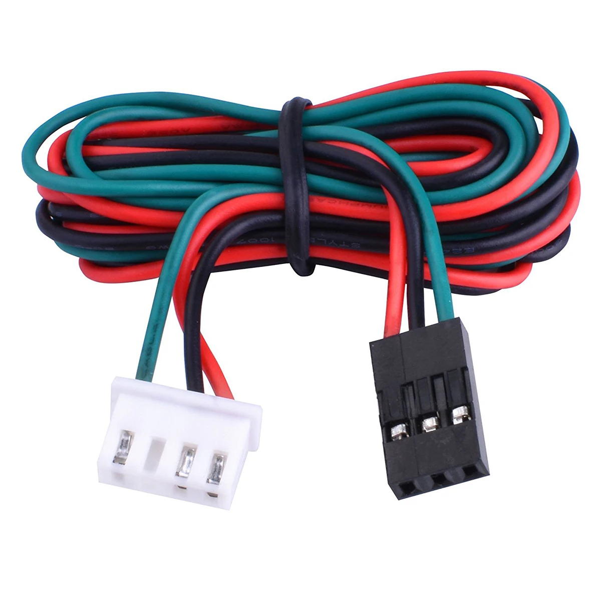 

6 pcs Endstop 22Awg Cable 2A For Ramps 1.4 300V Red Black For Reprap 3D Printer Cnc Machine Ramps 1.4