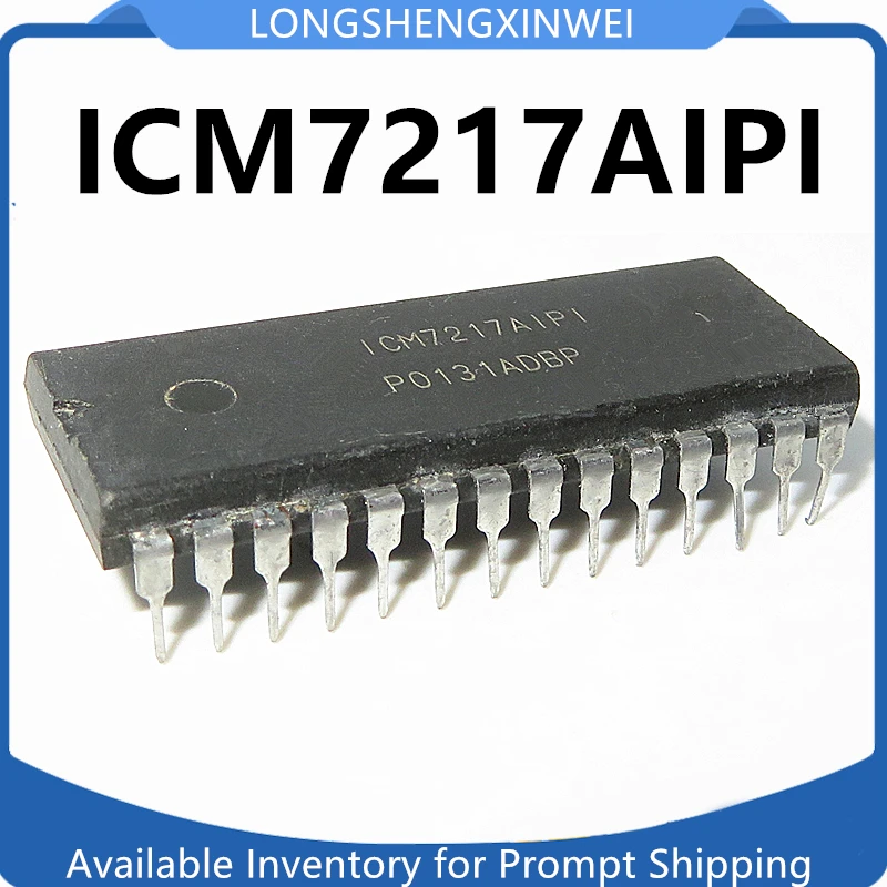 1PCS NEW ICM7217AIPI ICM7217 7217AIPI DIP-28 4-bit LED Display Programmable Add-subtract Counter Integrated Circuit Chip