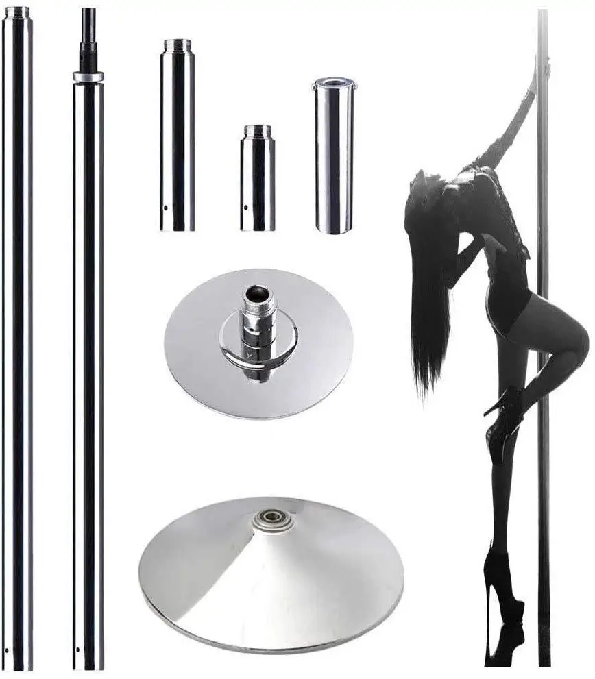 Pole Dancing Steel Tube Rotary Fixed Dual-purpose Household Portable Dancing Tube Without Punching.