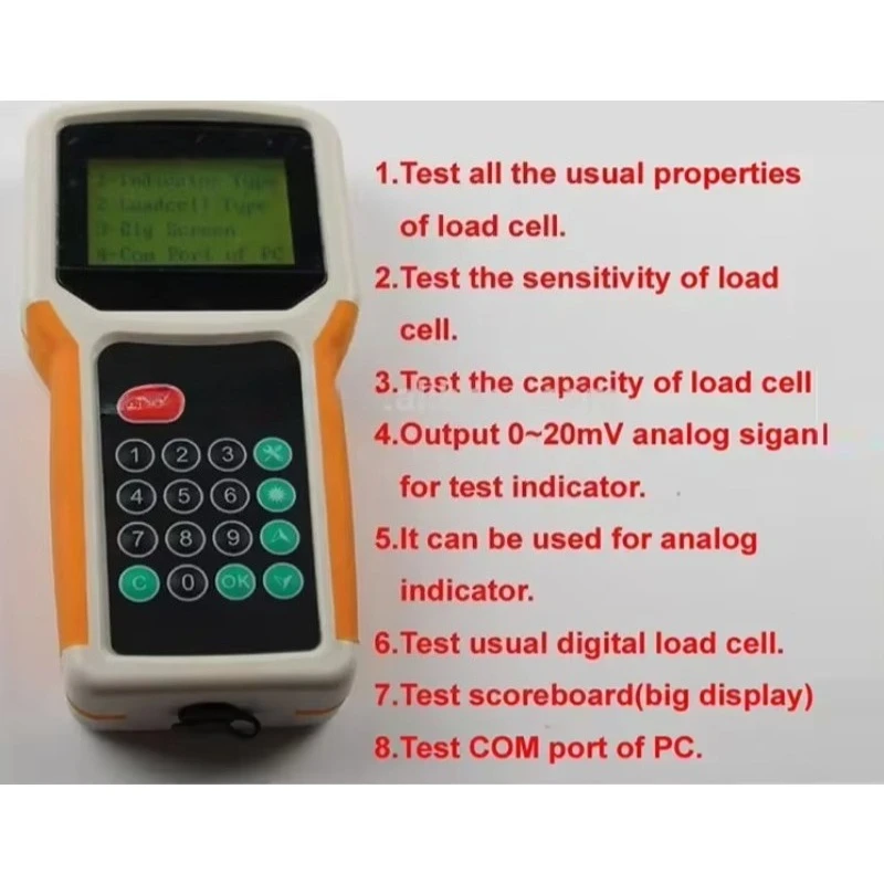 NEW functionLoad cell testing instrument sensor testing tools Hot sales
