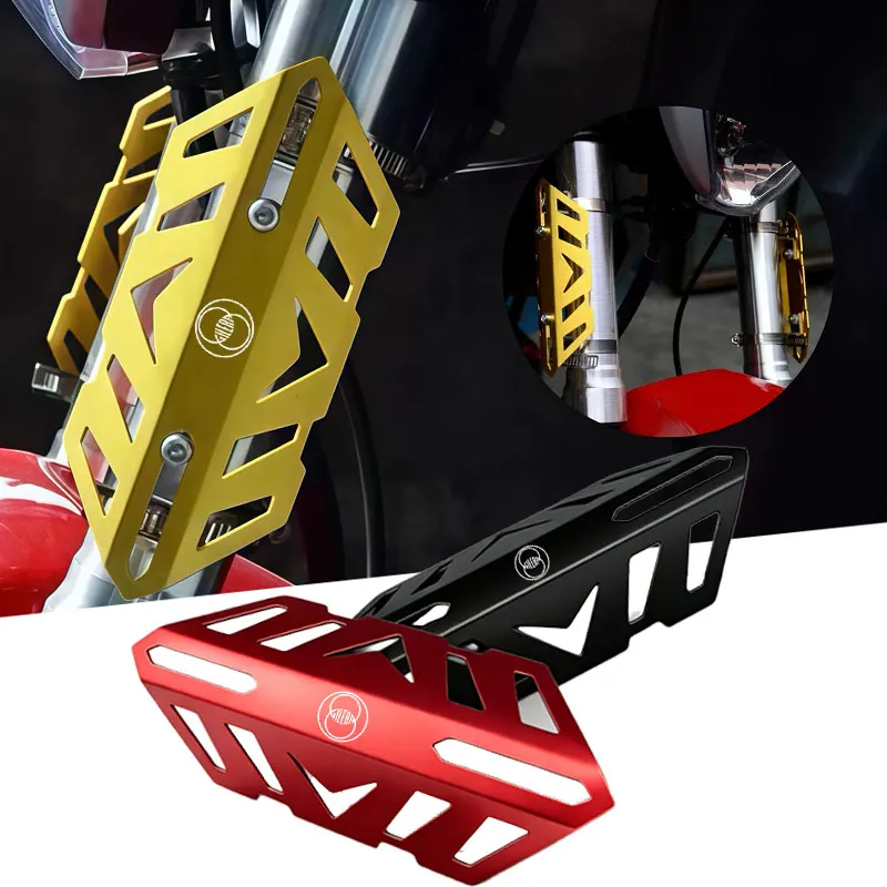 For Gilera GP800 Fuoco Nexus 500 Runner 50 125 200 Motorcycle Aluminum Alloy Front Fork Dust Cover Shock Protector Guard
