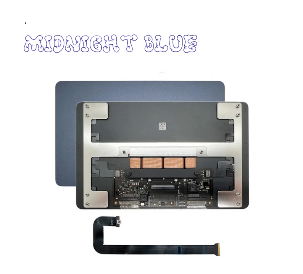 Imagem -01 - Original Trackpad Touchpad para Macbook Air Retina Cinza Prata Starlight Cor da Meia-noite m2 A2681 13.6 2023 Ano Novo e original trackpad touchpad para macbook air retina cinza prata starlight cor da meia noite m2 a2681 136 2023 ano novo e 01