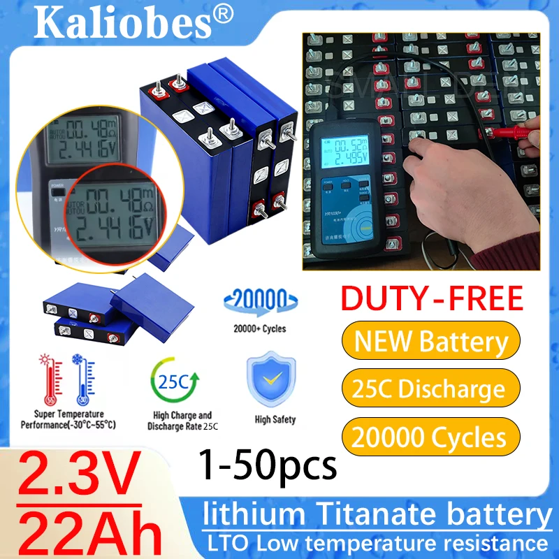 

Toshiiba-LTO 2.3V 20Ah 22Ah Rechargeable LTO Original High Rate Dischargeable Batteries For Low Temperature High Rate Discharge
