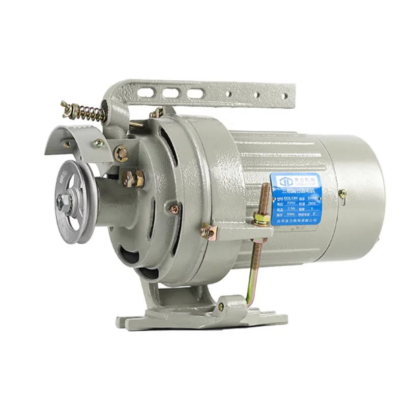 220V 380V AC 550W Sewing Machine Motor 2850RPM Silent High Power Lathe Motor for Home Sewing Machine Replacement Accessories