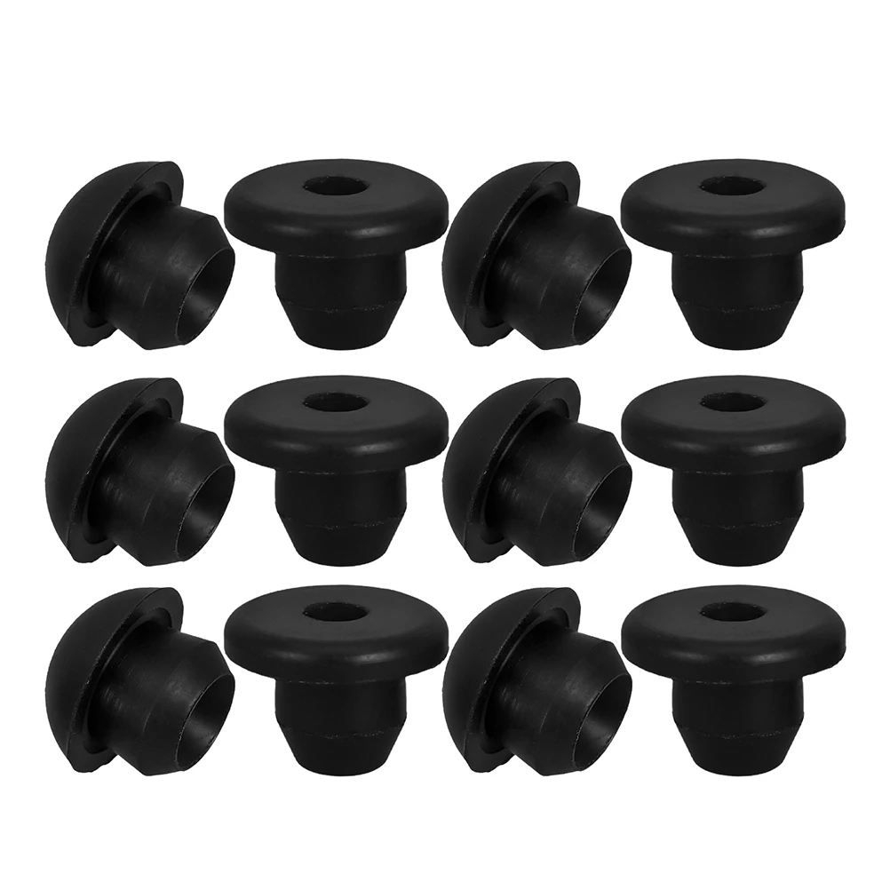 

12pcs Jack Plug Hydraulic Bottle Filler Bung Rubber Oil Plugs Adapter Sealing Parts Car Repair Tools Durability Versatile Wide
