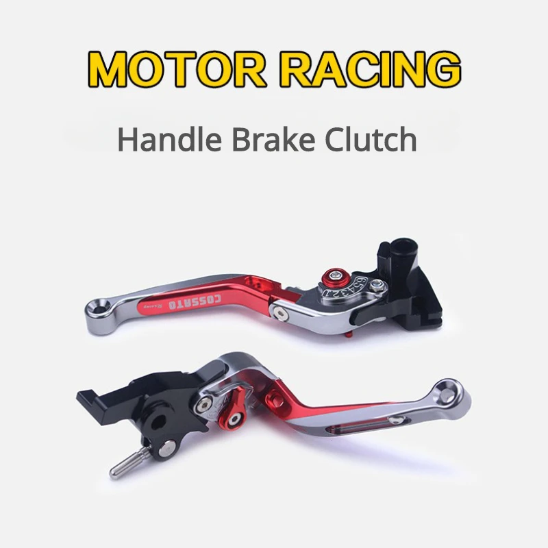 For spring breeze MT150 250 400 650NK 125ST Motorcycle Modified Aluminum Folding Handle Brake Clutch Levers Foldable Anti-Drop