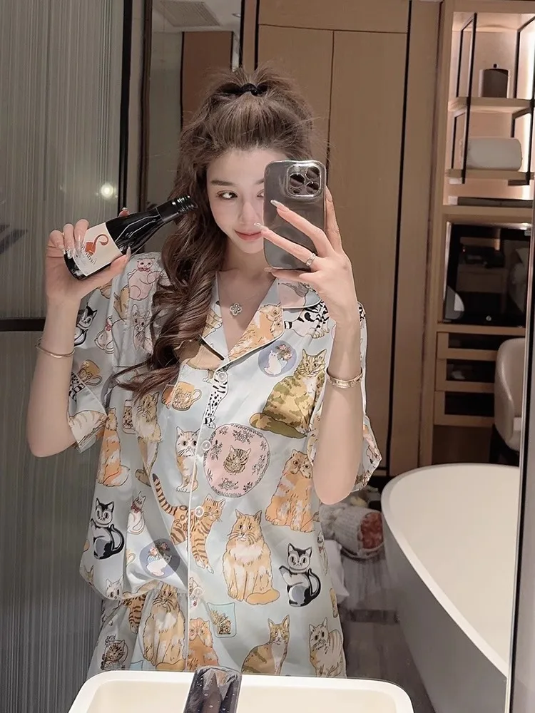 mgve-set-estivo-da-donna-in-seta-abbigliamento-da-casa-sottile-con-stampa-cartoon-completo-dolce-e-carino-con-pantaloni-lunghi