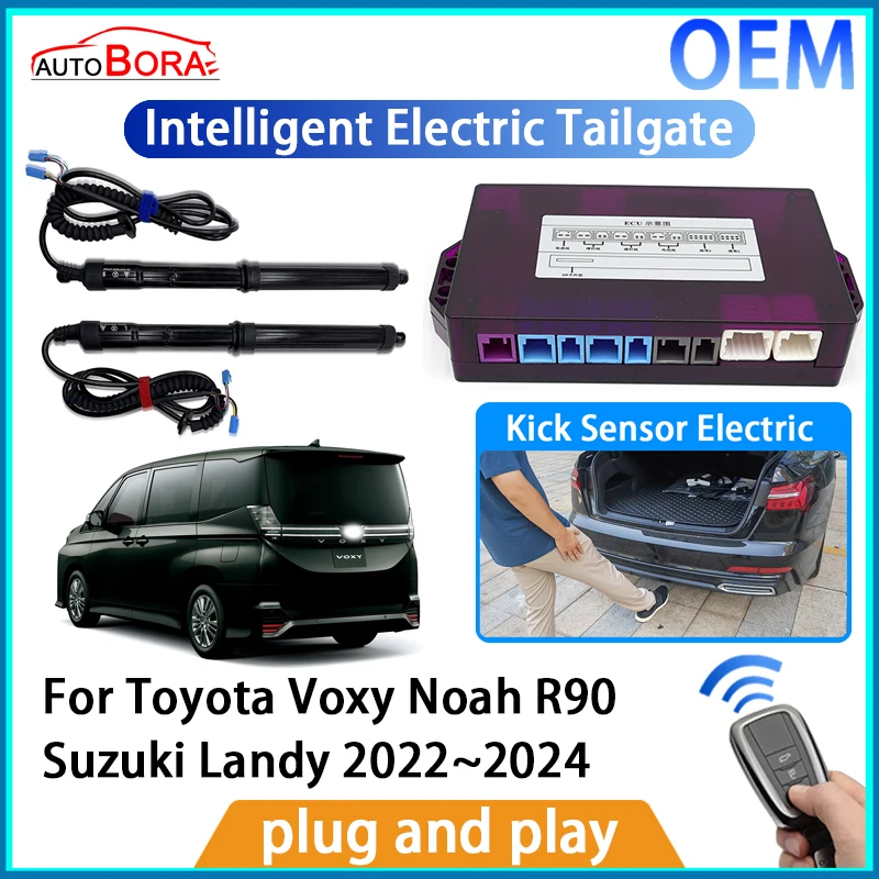 

AutoBora Intelligent Electric Tailgate Automatic Lifting Kit Remote Control for Toyota Voxy Noah R90 Suzuki Landy 2022~2024