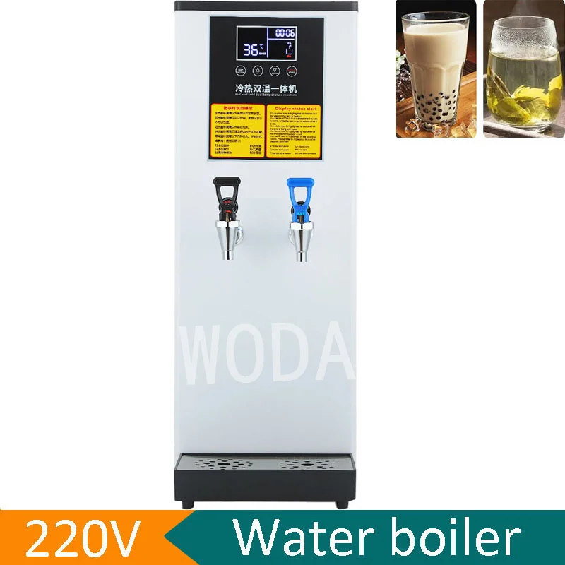 

45L/H Stainless Steel Water Boiler Stepping Boiling Water Machine 18L Double Hot Faucet Wall Mounted Hot Water Dispenser 220V