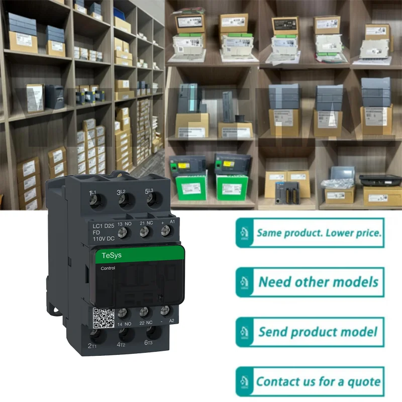 

New Original LC1D25FDC Contactor 3 Pole (3NO)