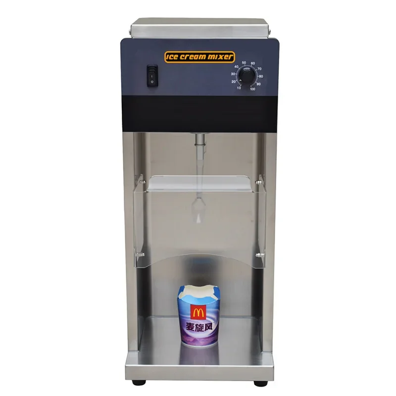 Ice Cream Mixer, Stepless Precise Speed Control, Bubble Tea Shop Mixer, Commercial and Casual Dining Equipment