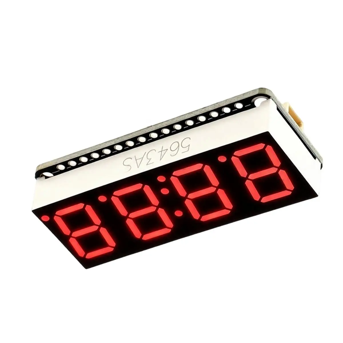 0.56inch 4-Bit 7 Segment LED Display Module with Clock HT16K33 Driver Chip for Digital Clock Countdown Timer A
