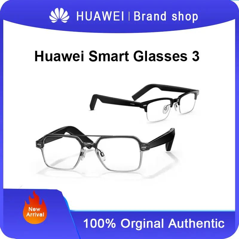 Huawei Smart Glasses III smart broadcast voice on-the-go assistant 3 generation call noise reduction open stereo fashion