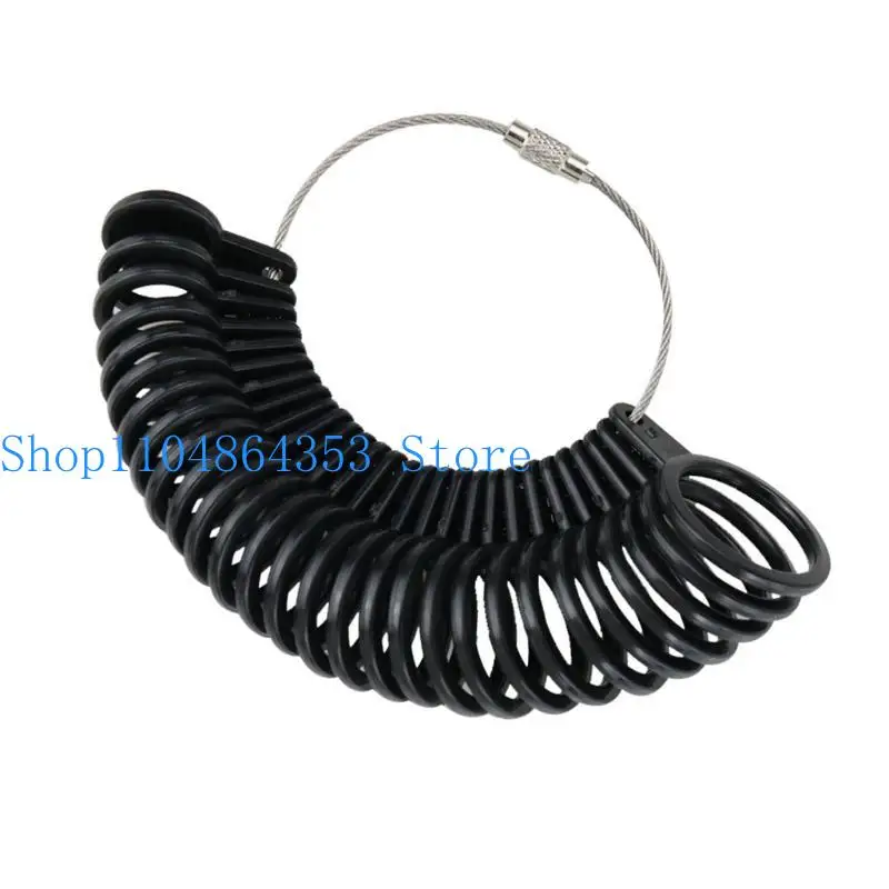 652F The Ring Size Measurement Tool Set Includes Ring Size Meter Ring Jewelry Making US Ring Size Gauge and Belt