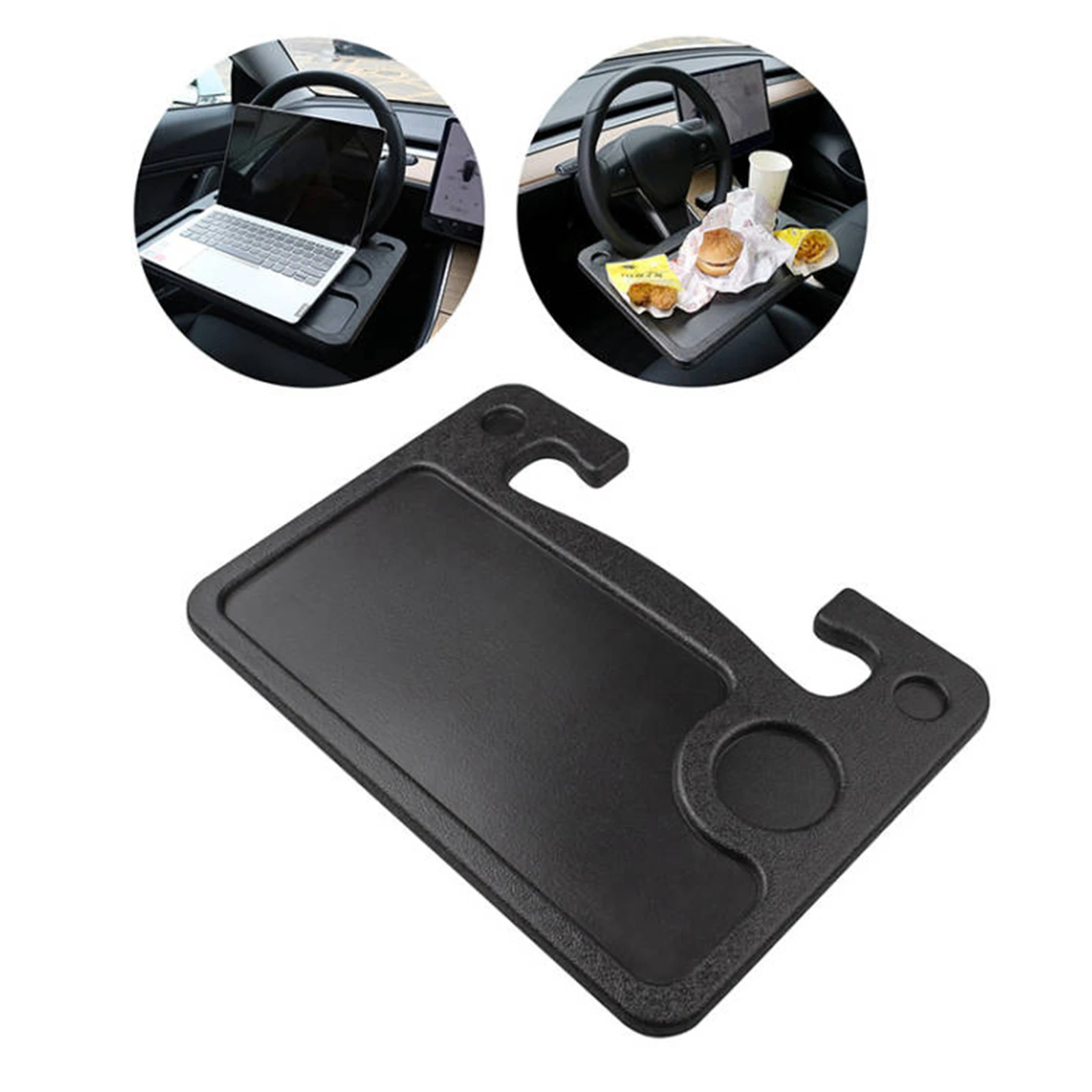 Car Steering Desk Laptop Notebook Workstation Food Tray Stand