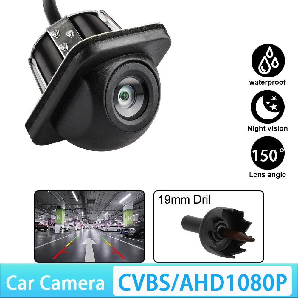 

Universal Car Rear View Camera AHD1080P CCD Waterproof Auto Parking Assistance Car Reverse Camera for Parking Monitoring