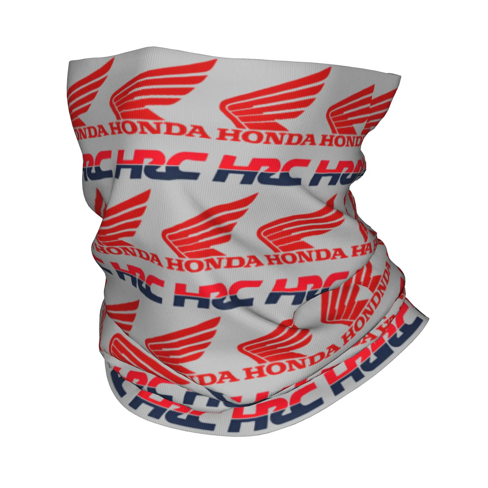 Custom H-Hondaes Bandana Neck Warmer Men Women Winter Ski Hiking Scarf Gaiter Motocross Racing Face Cover