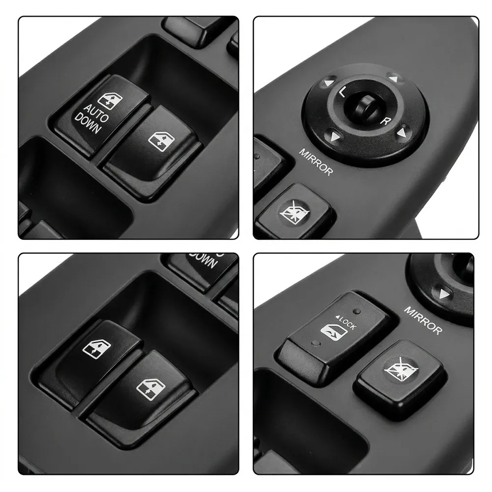 Master Window Switch Replacement for Hyundai Elantra For GLS Limited SE 2.0L L4 Gas 2007-2010 Part Number 935702H1107U
