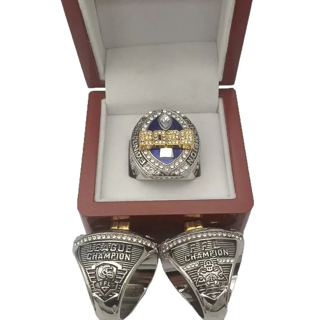 2026 بطولة كرة القدم الخيالية الجديدة خاتم مقتنيات الدائري التذكارية هدية للرجال