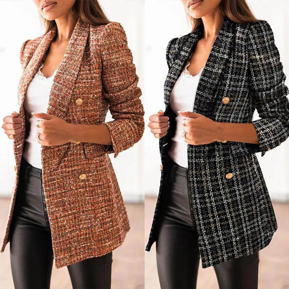 

2024 NEW High Quality Women Suit Jacket Colorful Washable Casual Slim Women Blazer Double-breasted Women Blazer for Office