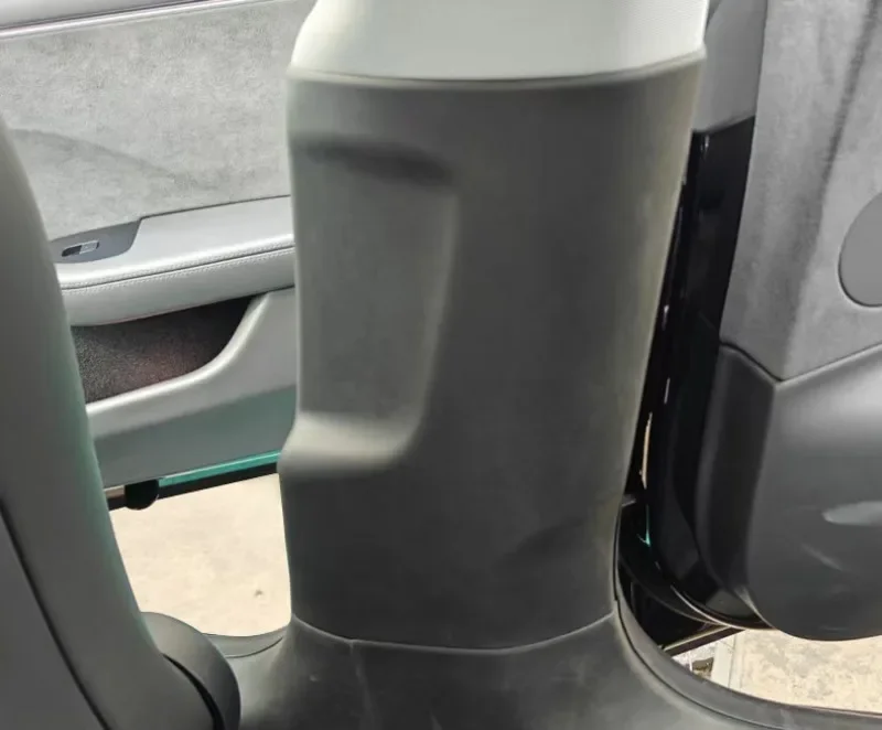 B-Säule Innenschutzpolster für Tesla Model 3, Highland Türrahmen, TPE-Schutz, Türmitte, Beflockung, Schutzabdeckung, Dekoration – Detail 6