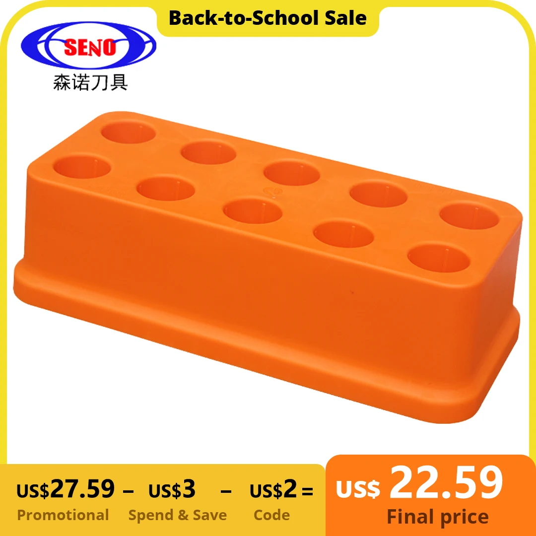 

SENO BT30 Chuck Collection Box BT40 Tool Holder Plastic Storage Box Camshaft Parts Holder Box CNC ToolBox