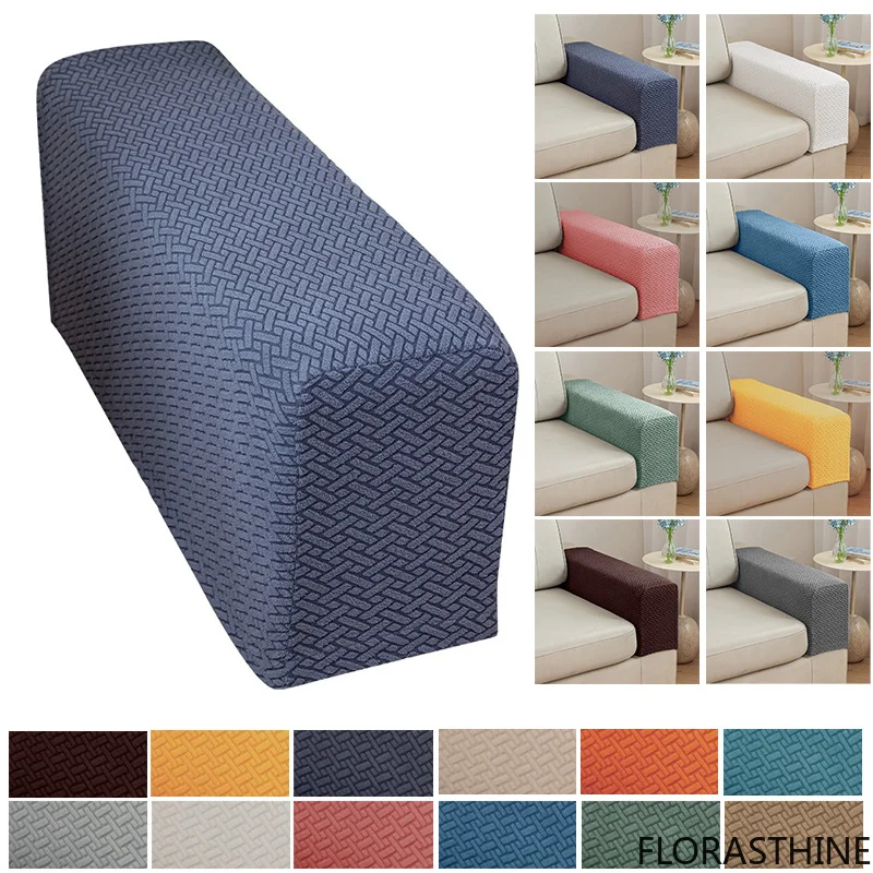 2pcs 1/ Elastic Armrests Suitable for Chairs and Sofas Elastic Checkered Armrests Pattern and Chair Covers 쇼파 커버 Funda Sofá
