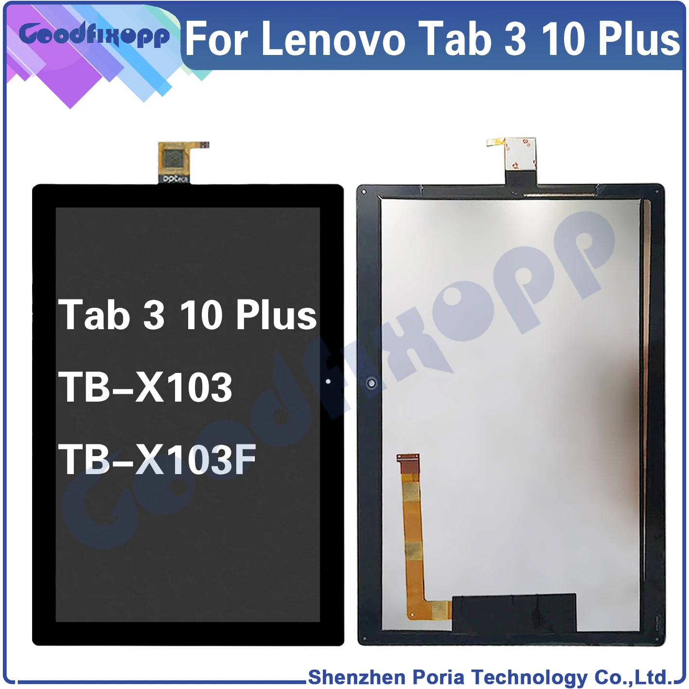 Bloc écran tactile LCD de remplacement, 10.1 pouces, pour Lenovo Tab 3 10 Plus TB-X103F TB X103F TB X103, TB-X103