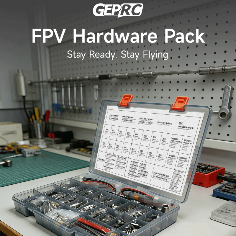 

GEPRC FPV Hardware Pack - Multifunctional Storage Box for FPV Pilots