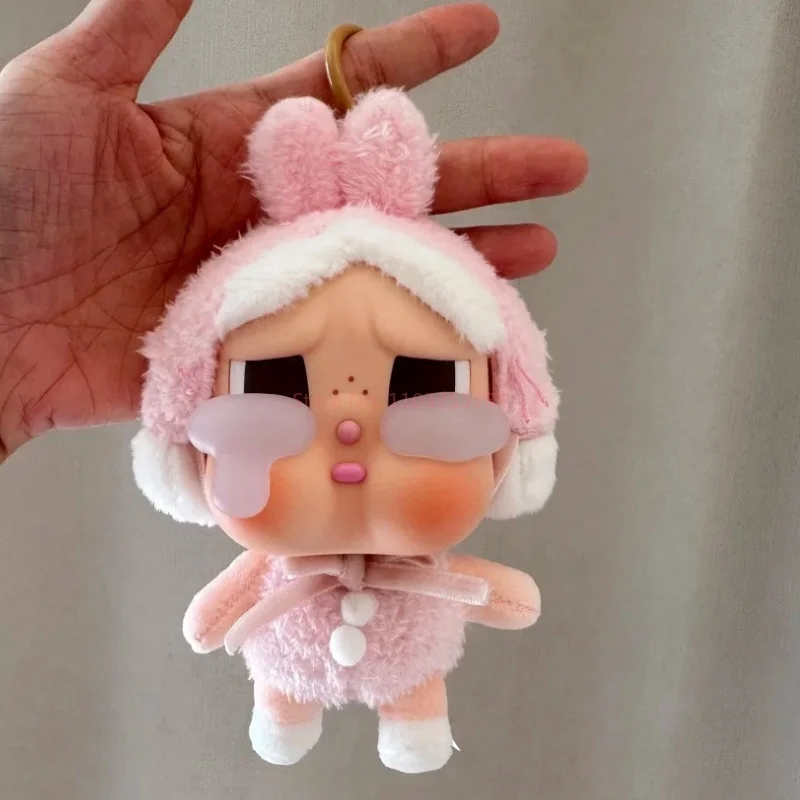 New Arrival Genuine Crybaby Crying Again Series Figures Vinyl Face Model Toy Crybaby Animal Pendant Doll Keychain Birthday Gift