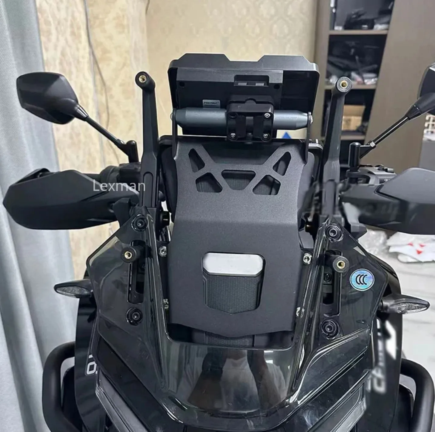 Nowość dla CFMOTO 800MT 800 MT 2023 Motocykl 22 mm poprzeczka GPS Uchwyt na telefon Bezprzewodowa ładowarka USB Uchwyt nawigacyjny Uchwyt wspornikowy