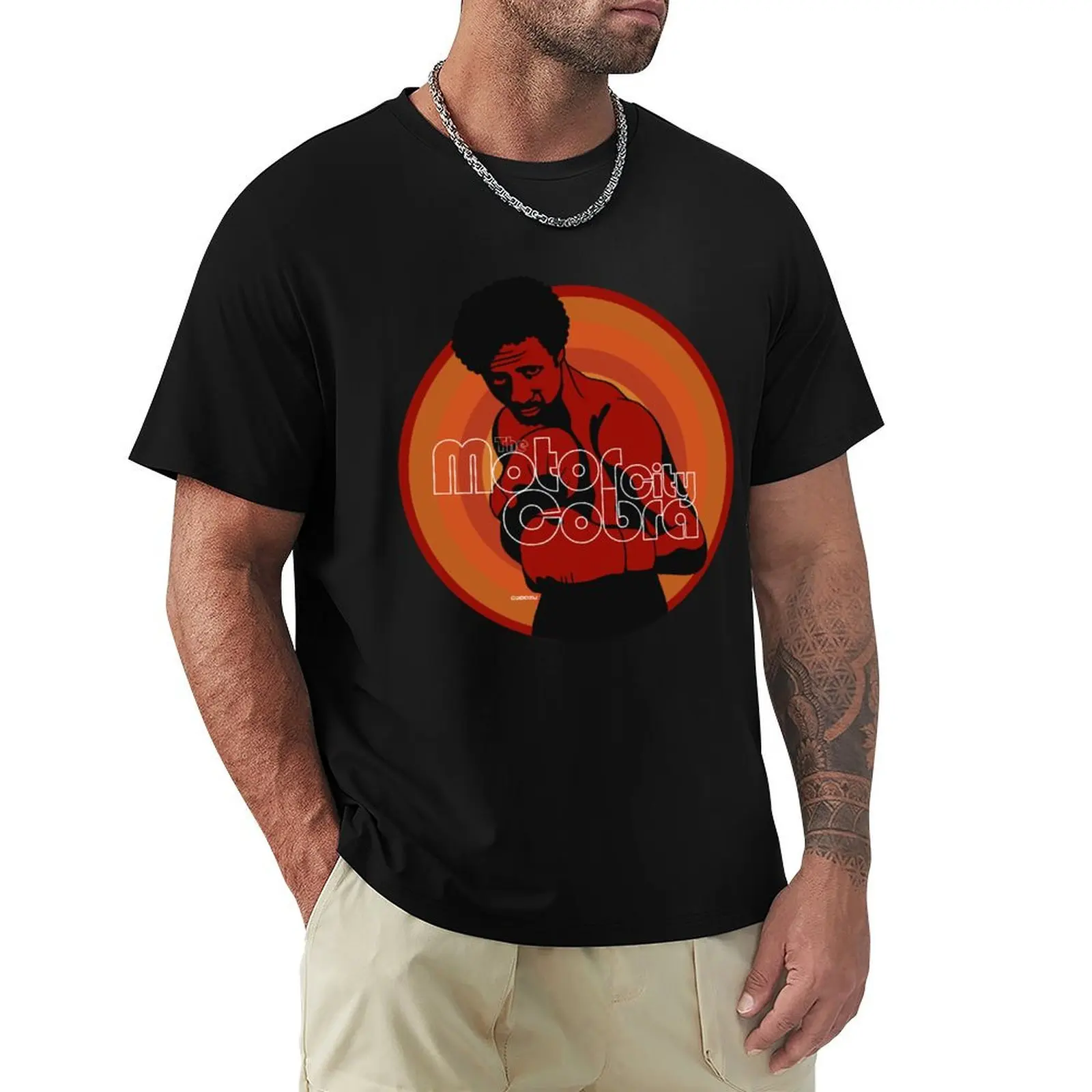 

The Motor City Cobra T-Shirt rapper graphic tees oversize t-shirts man essential t shirt heavyweights plain t shirts men