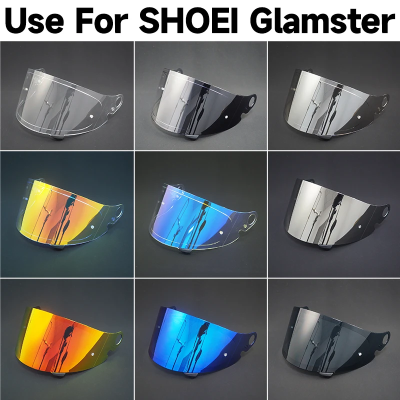 Photochromic Shield Lens for SHOEI Glamster CPB-1V Replacement Motorcycle Helmet Visor UV Protection