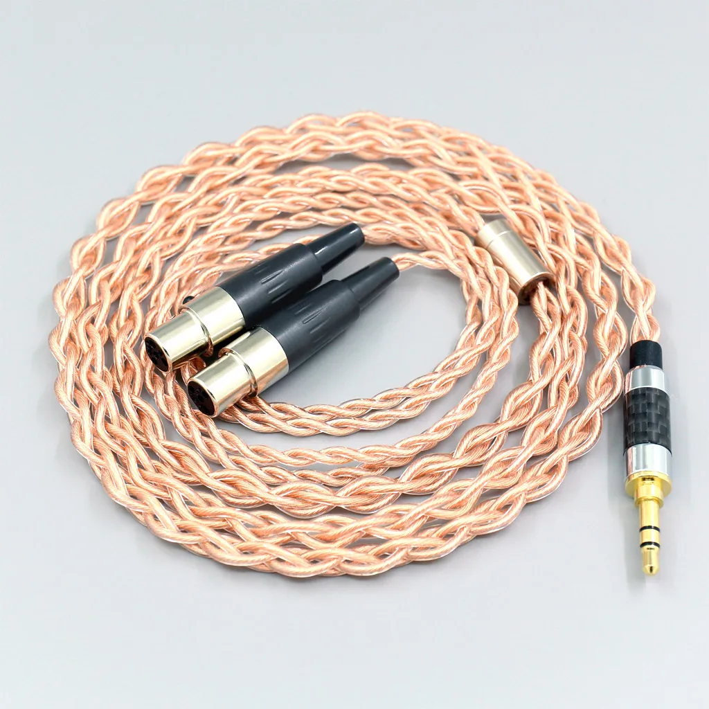 4 Core 1.7mm Litz HiFi-OFC Earphone Braided Cable For Audeze LCD-3 LCD-2 LCD-X LCD-XC LCD-4z LCD-MX4 LCD-GX lcd LN008080