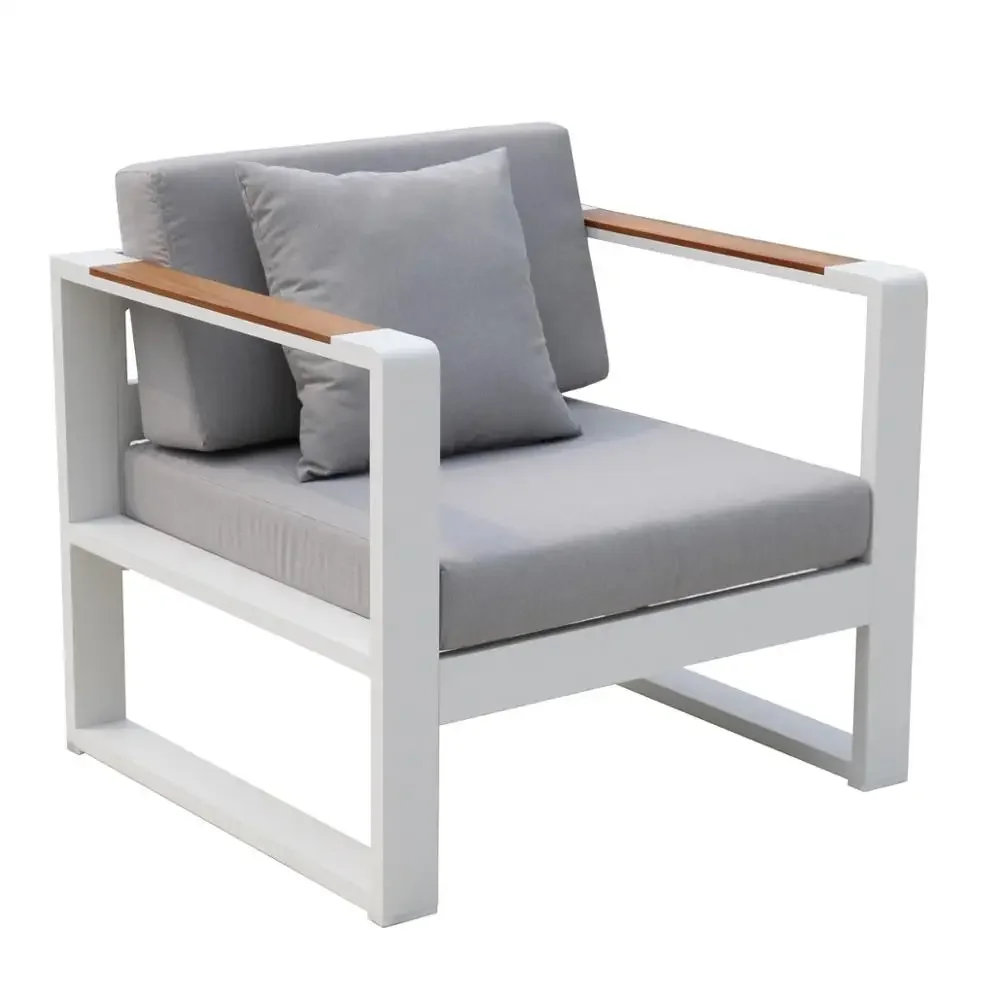 

aluminum modern garden chair outdoor lounge chair for restuarnt