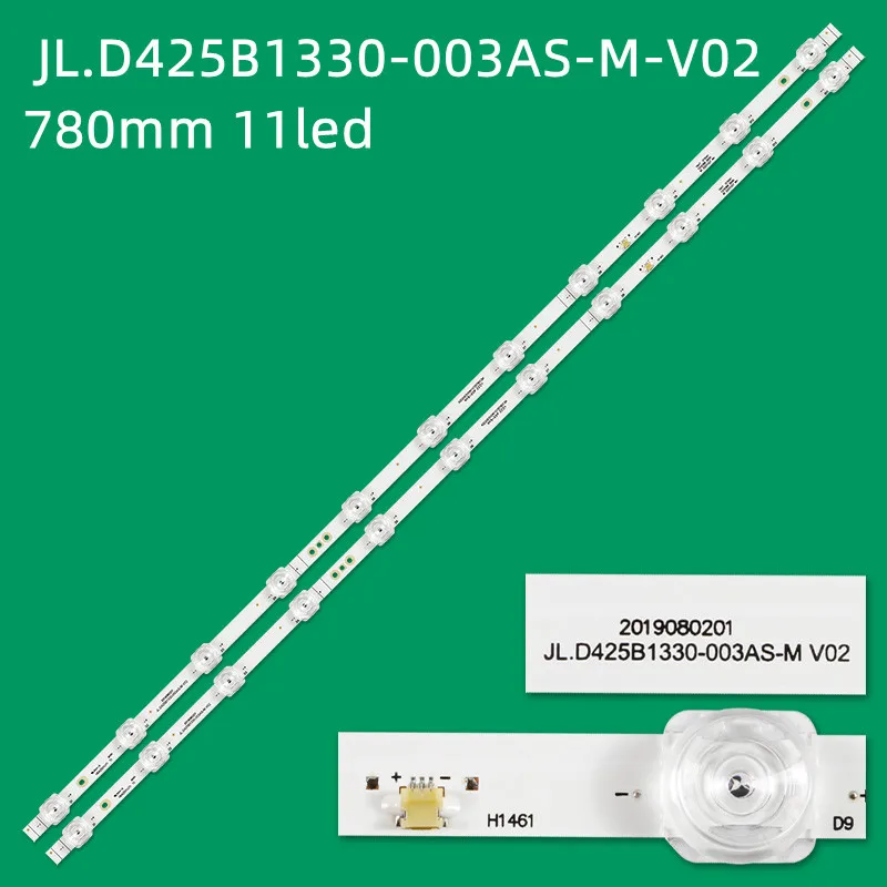 

Светодиодная лента подсветки 11LED для телевизора 43U5069 43AE7000F 43A7100F 43A7300F 43A7500F 43A7100FTUK 43AE7000FTUK H43A7300FTUK