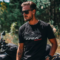 Benelli TRK 502 X Motorcycle T-Shirt for Adventure Riders  High Quality T Shirt Selling Popular Style Comfortable Breathable