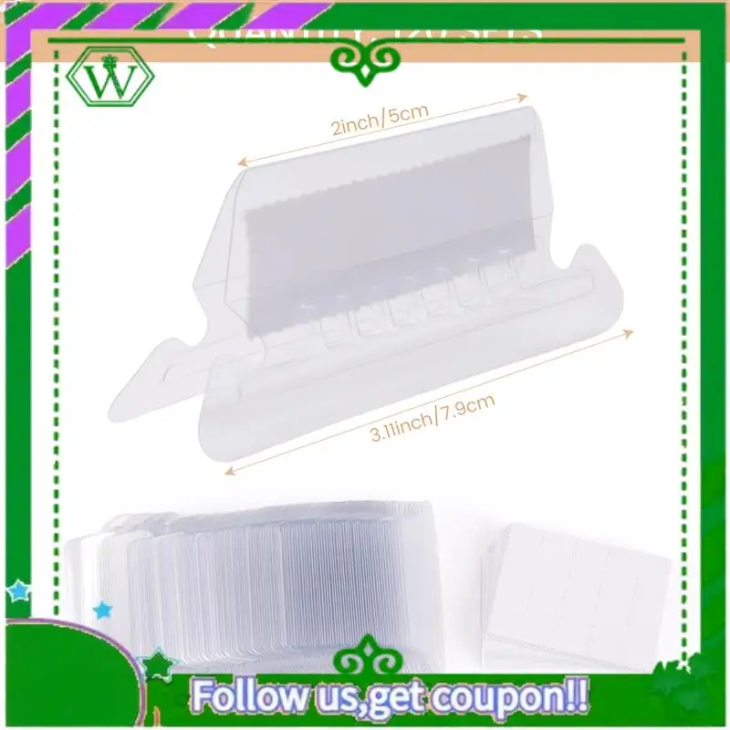Reliable-120 Sets 2 Inch Hanging Folder Tabs And Inserts For Quick Identification Of Hanging Files Hanging File Inserts A