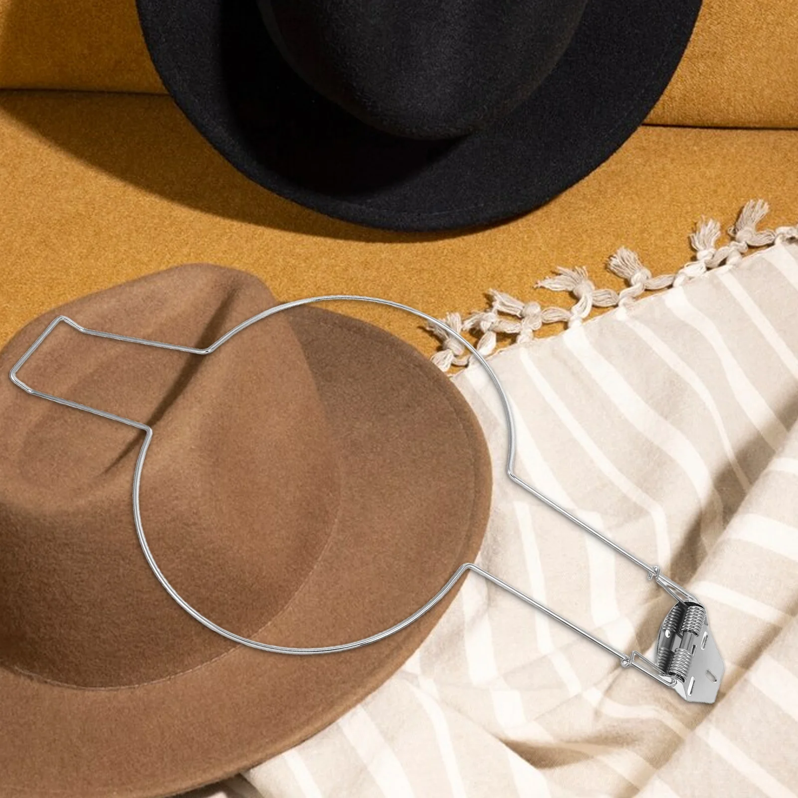 

Прочный металлический органайзер для шляп в автомобиль, элегантное решение для хранения головных уборов, аксессуары для пикапов, установка без повреждений